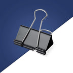 72 Pcs Extra Large Binder Clips 2 Inch Paper Clip Large Binding Clip, Jumbo Paperclips Bulk, Heavy Duty Big Paperwork Clamp Black, Kitchen School Teachers