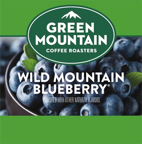 Green Mountain Coffee K-Cup, Wild Mountain Blueberry, 12-Count