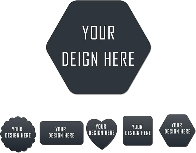 Custom Stickers for Business Logo Personalized Label Stickers Customized 100,200pcs, 1",1.5",2", 3", 4"