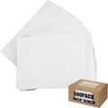 Geetery 500 Pcs 7"x10" Packing List Envelopes Clear Self-Adhesive Shipping Label Sleeves Bulk Mailing Slip Envelope Pouches Waterproof Loading Packing List Mailing Pouches for Shipping Supplies