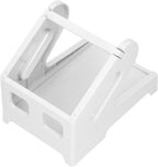 2 in 1 Label Holder, Thermal Label Paper Holder with Removable Design, Fit for Shipping Labels and Roll Stickers, ABS Material Label Rack for Thermal Printers, Easy Carry S
