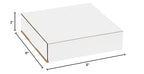 Box USA BM882 8"L x 8"W x 2"H, White (Pack of 50)