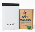 7STAR 9x12 Poly Mailers – Self-Sealing Shipping Envelopes, Tear-Resistant Waterproof Mailing Bags, 2.75 Mil Thick – Available in 1000 or 2000 Count (White, 9" x 12", 2000, Count, 1)
