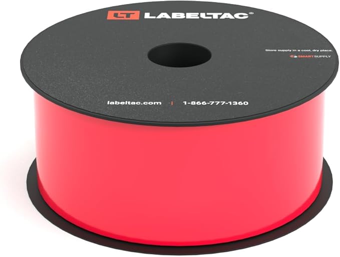 LabelTac LT4/LT4P/LTPX Label Supply 2" x 150' Red