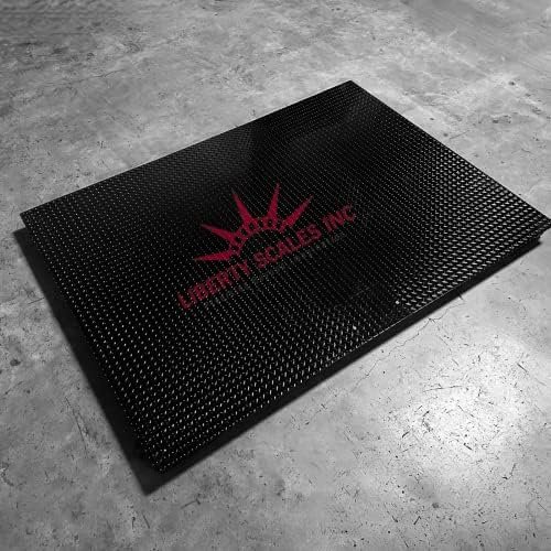 Liberty Scales Heavy Duty Industrial 60" x 84" Floor Scale Accurate Livestock Digital 5’ x 7 Pallet Scales for Warehouse or Shipping Weighing (20,000 Ibs x 5 Ib)
