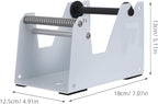 NUOBESTY Printer Label Dispenser Manual Sticker Roll Holder - Shipping Label Organizer Stand - Roll Dispenser Rack for Classroom Business Home