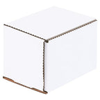 Box USA BM433 4"L x 3"W x 3"H, White (Pack of 50)