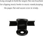 HAHIYO 2inch Black Bulldog Clips Metal File Hinge Binder Clips Clamps Save Space Strong Spring Jaws Rock Solid Grip Book Lay Flat Deburred Edge for Hang Photos Wall Grid Dog Food 13PCS