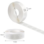 Phinus 3000 Pieces Glue Points, Balloon Tape, Sticky Dots, Double Sided Glue Points, Balloon Sticky Dots for Craft, Wedding Decoration, Stick Photos