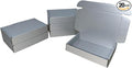 20 Pcs 14.2 x 9.4 x 3.2 inches Shipping Boxes for Small Business Cardboard Corrugated Mailer Boxes for Shipping Packaging Holidays Craft Gifts Giving Products (Silver, 14.2 x 9.4 x 3.2")