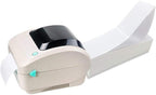 2 Stacks Fanfold 4" x 6" Direct Thermal Labels, 2000 Labels Per Stack, White Perforated, Permanent-Adhesive, Compatible with Zebra, Rollo and Most Thermal Label Printer