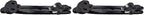 Amazon Basics Extension Cord, 13 Amps, 125V, 3 Foot, Black - Pack of 2