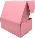 Small Pink Shipping Boxes for Small Business Pack of 25-9x6x4 inches Cardboard Corrugated Mailer Boxes for Shipping Packaging Craft Gifts Giving Products