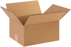 Secure Seal - 14x12x8 Pack of 100 Corrugated Cardboard Packing Shipping Mailing Moving Carton Boxes