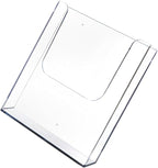 Clear Wall Mount File Display Rack Space Saving Acrylic Document Organizerss for Office School Supplies Office Wall Mounted Paper Tray
