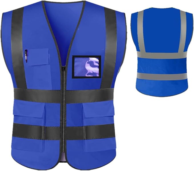 Personalized High Reflective Safety Vest Custom Hi Vis Safety Vest Men Women Construction Workwear Security Vest