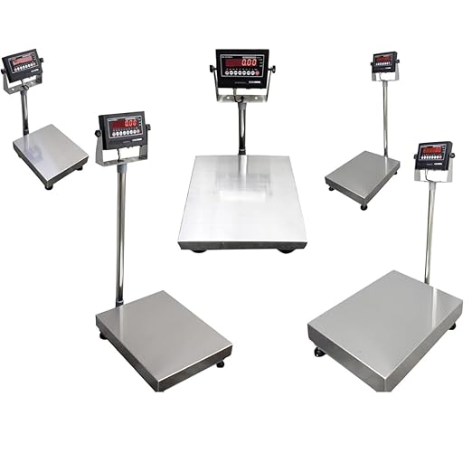 SellEton SL-915-Series NTEP Legal for Trade Bench Scale with Stainless Steel Bench top & Free Software | 16" x 16" Capacity: 300 lb x 0.05 lb