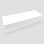 Compatible Thermal Labels Replacement for Zebra (【4" x 6"】 2 Stack/1000Labels)