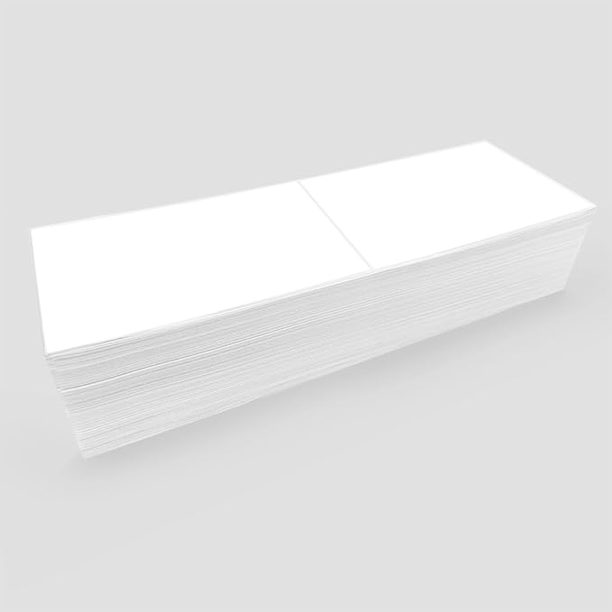 Compatible Thermal Labels Replacement for Zebra (【4" x 6"】 2 Stack/1000Labels)