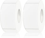 Removable Freezer Labels, Date Label 1x2 Inch Food Storage Stickers, Waterproof Oil Resistant Easy Clean Leaves no Residue 300 Total Per Roll,2 Rolls