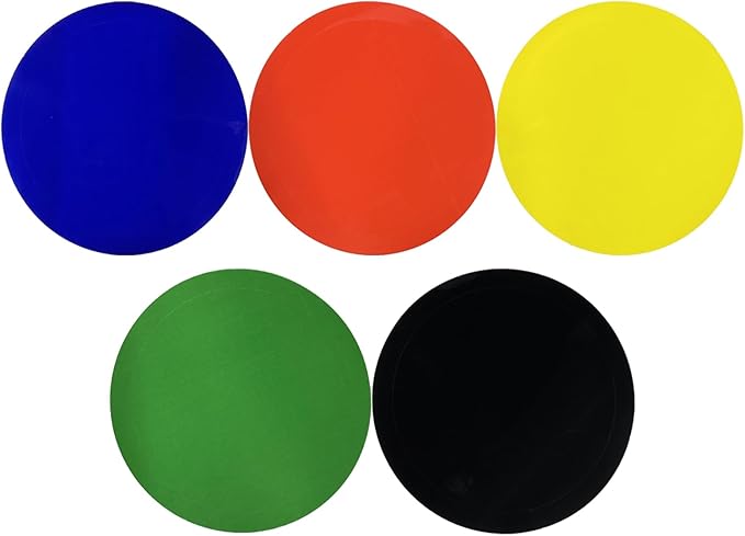 3.35inch Colored Moving Large Round Labels-30PCS Circle Labels Dots Stickers,Organizational Storage Markers for Moving,Nursery School,Office,Garage & Yard Sale 5 Colors(30PCS-5 Colors-3.35inch)