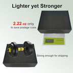 50 Pack 7x6x2'' Small Shipping Boxes, Black Corrugated Cardboard Mailers for Mailing Packaging Business (BK762-50)