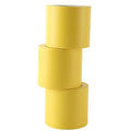 Lichamp 3 Rolls Vinyl Tape, Premium Safety Marking and Traffic Floor Marking Tape, Bundling, Social Distancing, 4 Inch x 36 Yards per Roll, 108 Total Yards, Yellow