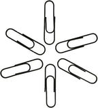 300Pcs Large Paper Clips,2 Inch Paper Clip,Jumbo Paperclips Great for Office Supplies, School(Black)