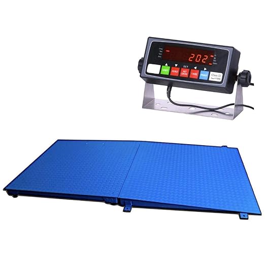SellEton NTEP 5' x 4' (60'' x 48'') Floor Scale with Ramp 10,000 lbs x 2 lb/Pallet Size