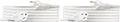 Amazon Basics Extension Cord, 13 Amps, 125V, 10 Foot, White - Pack of 2