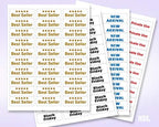 NextDayLabels - 2.5/8" x 1" Rectangular Sticker Labels for Printer - White Laser/Inkjet Printer Labels Return Address Labels Shipping Label Stickers (1000 Sheets, 30 Per Sheet, 30000 Labels)