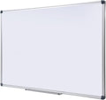 40 x 28-in Magnetic Dry Erase Board with Pen Tray| Aluminum Frame Portable Wall Large Whiteboard Message Presentation Board for Office & Classroom