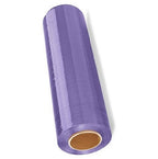 APQ 4 Rolls of Blown Hand Stretch Film 18" x 1500'. Purple Hand Stretch Wrap, 80 Gauge. Tear Resistant Residue Free Film for Moving, Shipping, Wrapping. Industrial Grade Pallet Shrink Wrap Film.