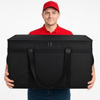 Bodaon 10-Pack Insulated Food Delivery Bag, XXXL Catering/Pizza Cooler Bags, Rideshare Delivery Bag, Thermal Cold/Hot Styrofoam Carrier for Travel/Shopping/Car, Warmer/Frozen