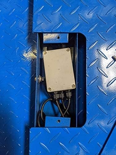 Industrial Floor Scale, 36" x 36", 2500LB/1LB with Accurate Digital Indicator