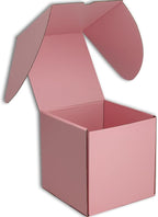 6x6x6 inches Small Shipping Boxes Set of 20 - Pink Mailer Corrugated Cardboard Boxes for Shipping Packaging Mailing Products