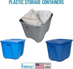 HOMZ Standard Plastic Storage Container
