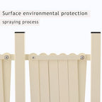GYMTIME Expandable Metal Barricade, Flexible Mobile Safety Barrier, Folding Security Gate with Casters, Adjustable Traffic Temporary Fence for School, Shopping Mall, 16 Feet, Milkyellow