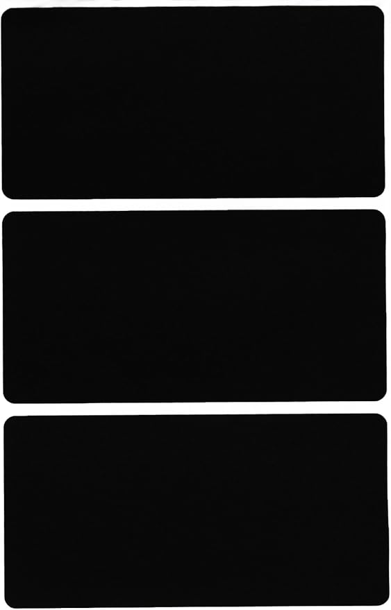 4" x 2" Blank Stickers to Write On Name Tags Color-Coding Labels for Moving, and Storage Boxes, 324 Labels (Black) by Royal Green