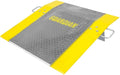 Guardian Aluminum Dock Plate with Carrying Handles for Pallet Jacks, Hand Carts, Material Handling, 36" x 36" 2,500 lb. Capacity