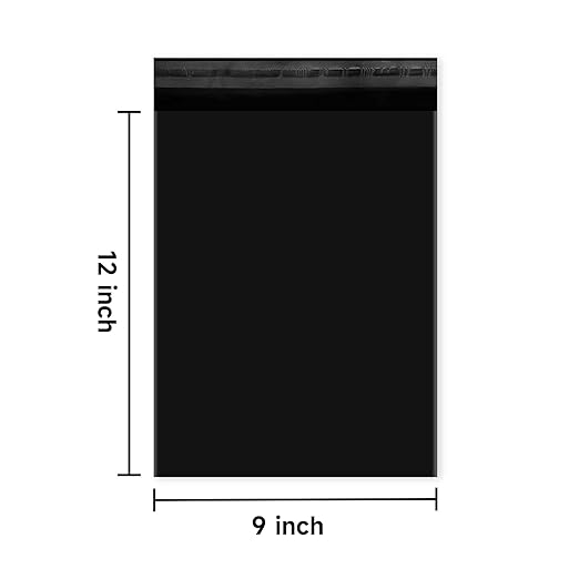 KKBESTPACK 9X12 200 PCS Poly Mailers Shipping Bags for Small Business – Self Sealing Package Envelopes