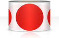 500 PCS Dot Sticker Tape 2" Inch Round Color Coding Labels Removable Writable Circle Floor Decal for Marking Organizing Social Distancing Red