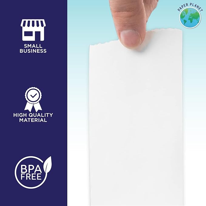 PaperPlanet Thermal Receipt Paper for Clover Flex | 30 Rolls | Compatible with Clover POS models C400 C401 C403 C405 C406