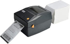 FungLam 4" x 6" Direct Thermal Shipping Labels - Pack of 500 Fanfold Labels - White Perforated, Permanent-Adhesive, Compatible Zebra & Rollo Thermal Label Printer