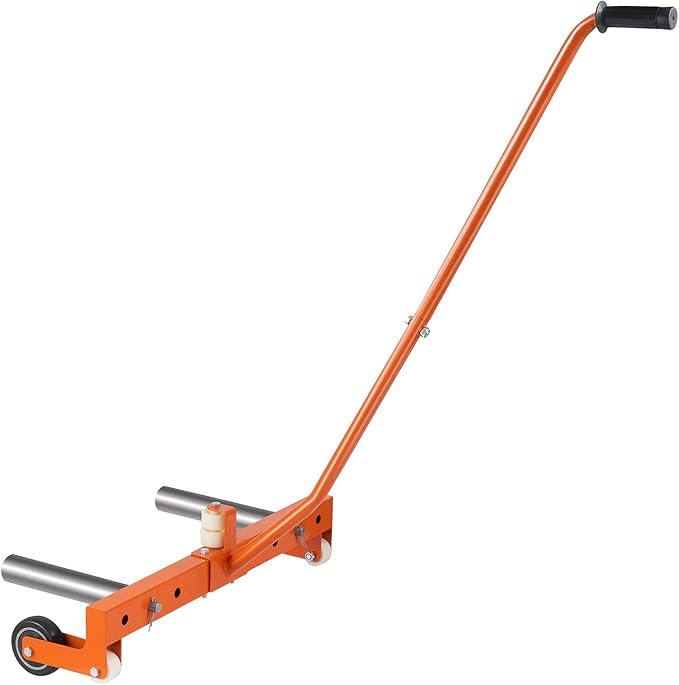 Heavy Duty Adjustable Tire Wheel Dolly, 550 lbs Capacity Tire Moving Tool Fits 9.45"–43.5" Tires, Wheel Lifting & Transport Dolly for Auto Repair Shops & Garages
