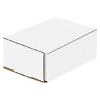 Box USA BMRX5X 6 1/2"L x 4 1/2"W x 2 1/2"H, White (Pack of 50)