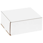 Box USA BM763 7"L x 6"W x 3"H, White (Pack of 50)