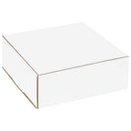 Box USA BM883 8"L x 8"W x 3"H, White (Pack of 50)