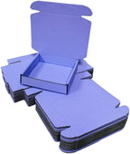 15 Pcs 5.1 x 5.1 x 1.2 inches Mini Size Shipping Boxes Corrugated Cardboard Mailer Boxes Bulk for Packaging Business Mailing Gift,Mini Mailer Boxes for Packaging (Lavender, 5.1 x 5.1 x 1.2")