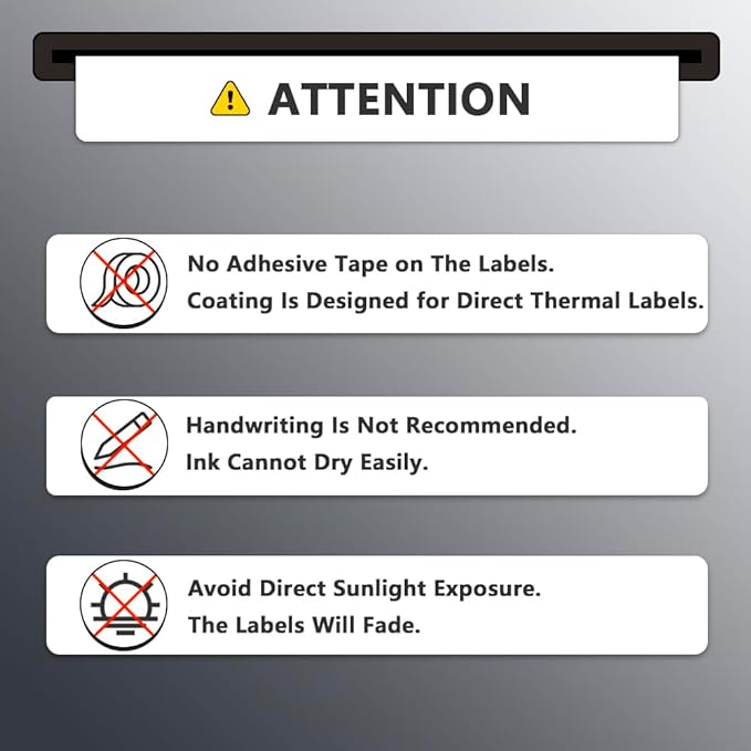 BETCKEY - 3" x 1.5" (76 mm x 38 mm) Barcode Shipping & Address Labels Compatible with Zebra & Rollo Label Printer,Premium Adhesive & Perforated [16 Rolls, 15200 Labels]